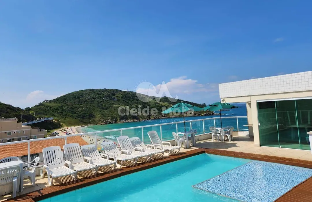 Frente Mar! 3 Quartos Com Ar, 2 Vagas E Lazer Incrivel Com Piscina E Churrasqueira-1